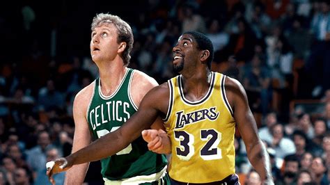 why did the commercial feature larry bird and magic johnson
